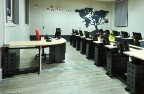 salle multimédia laboratoire de langues à la Providence-Nazareth de la ville d'EU