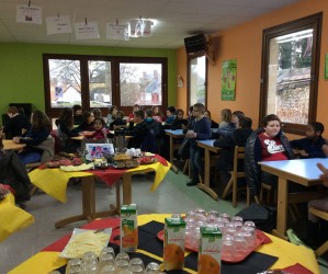 Petit déjeuner allemand au collège