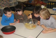 Atelier cuisine pour les maternelles de Nazareth