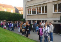 Rentrée des classes au collège la Providence