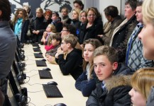 Inauguration du laboratoire de langues du collège la providence