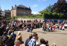 Spectacle du groupe abordages à la fête de l’école