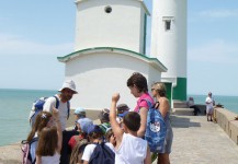 Sortie scolaire au phare du Tréport