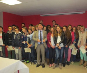 Remise des diplômes